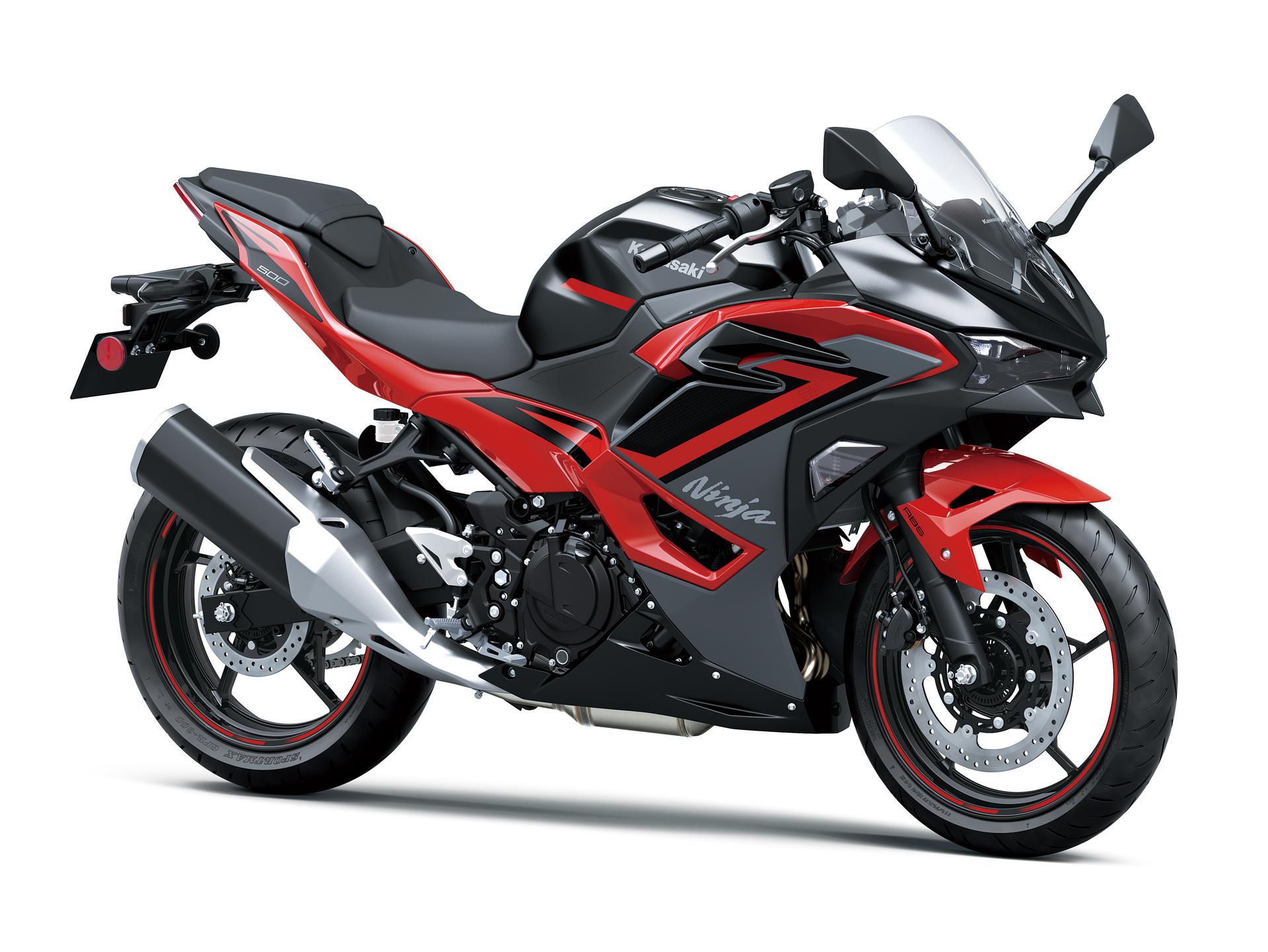 Ninja 500 SE 2025 en Passion Red