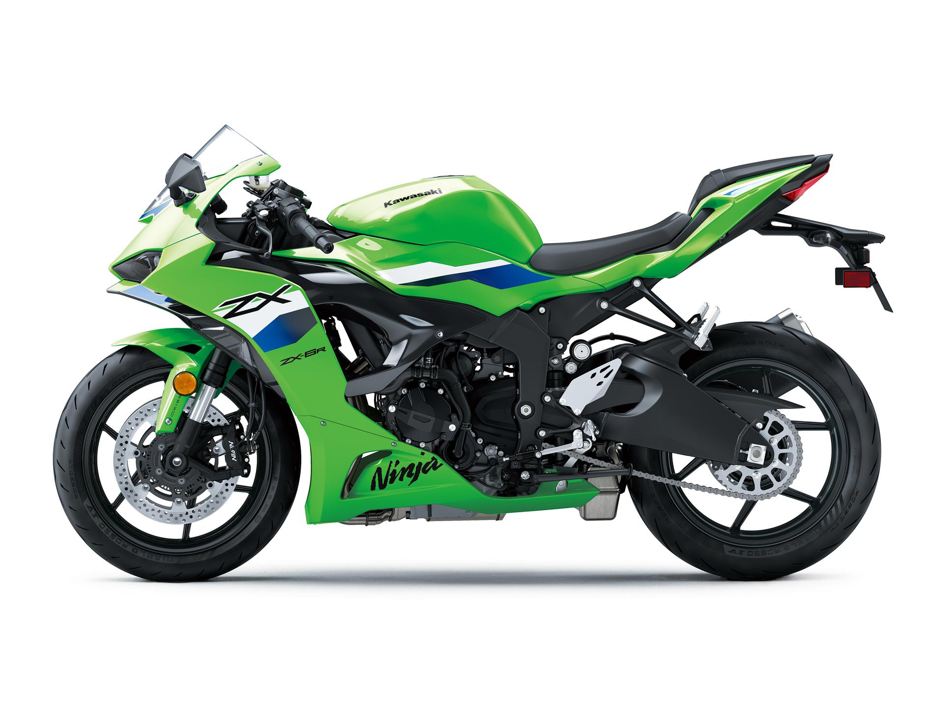 ZX-6R 2026 — vista lateral izquierda