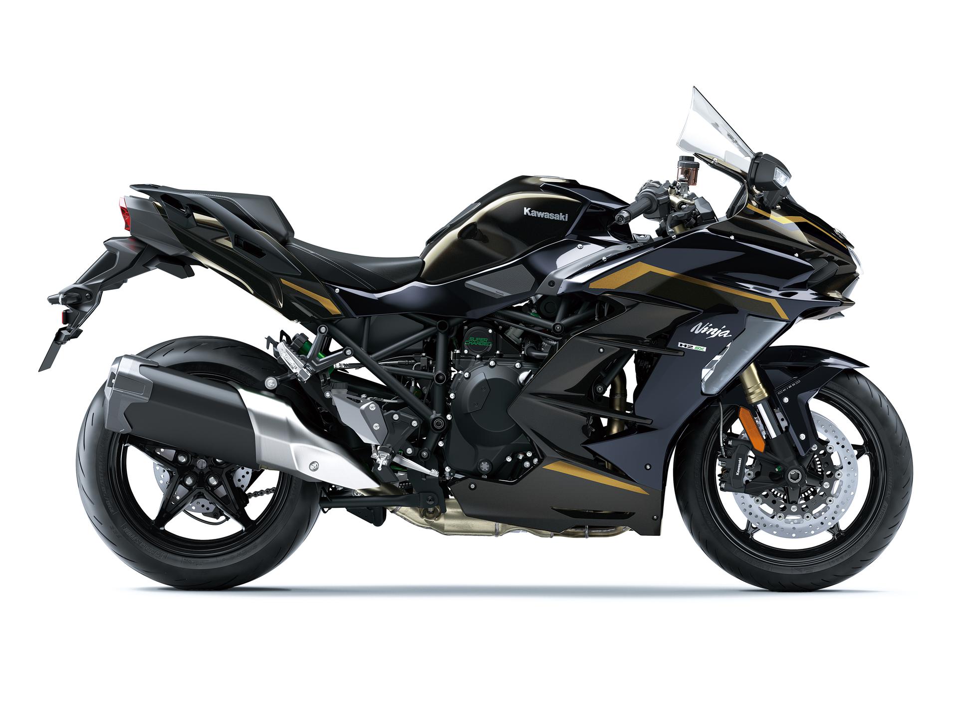 Ninja H2 SX 2026 — vista lateral derecha