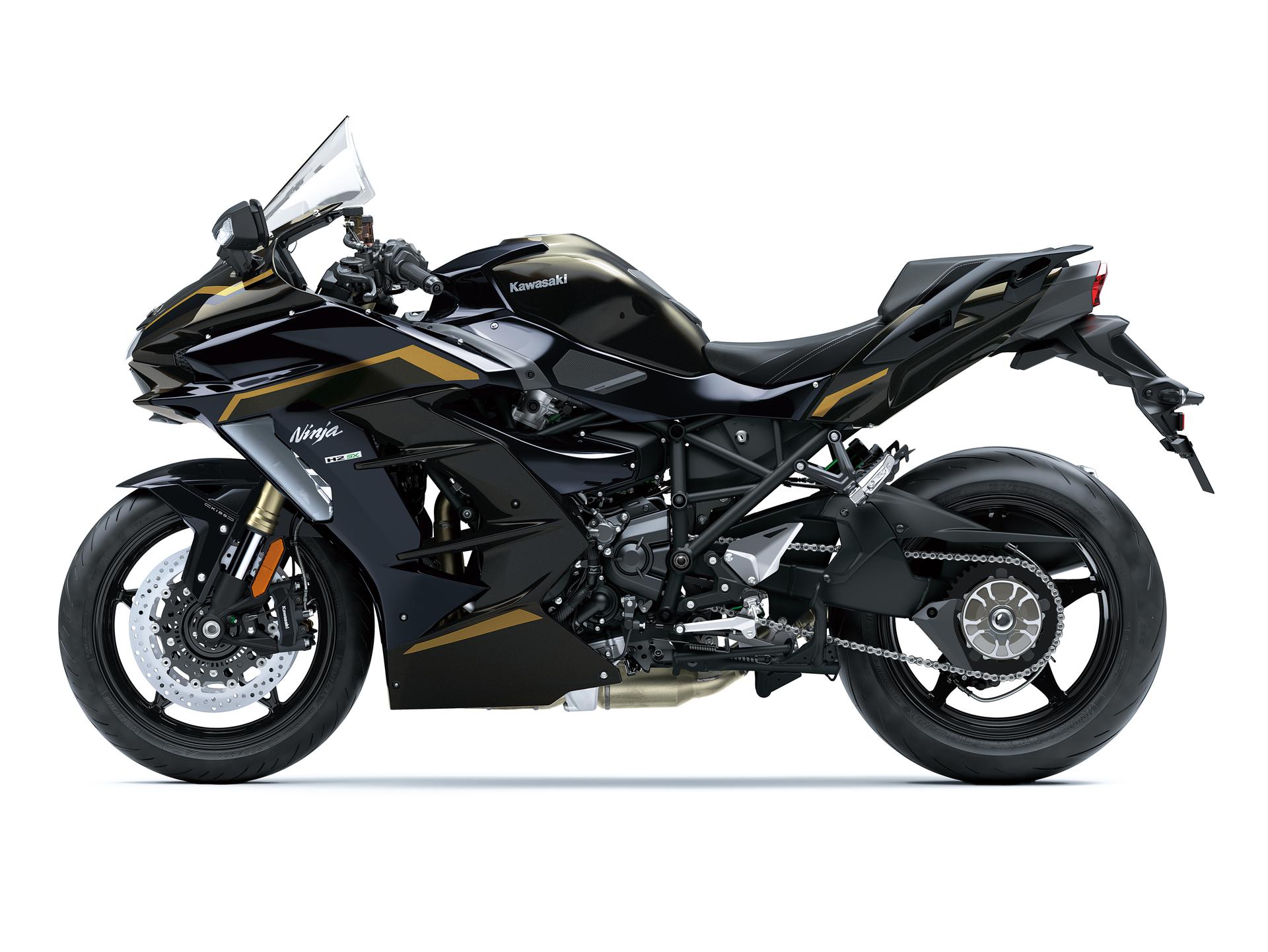 Ninja H2 SX 2026 — vista lateral izquierda