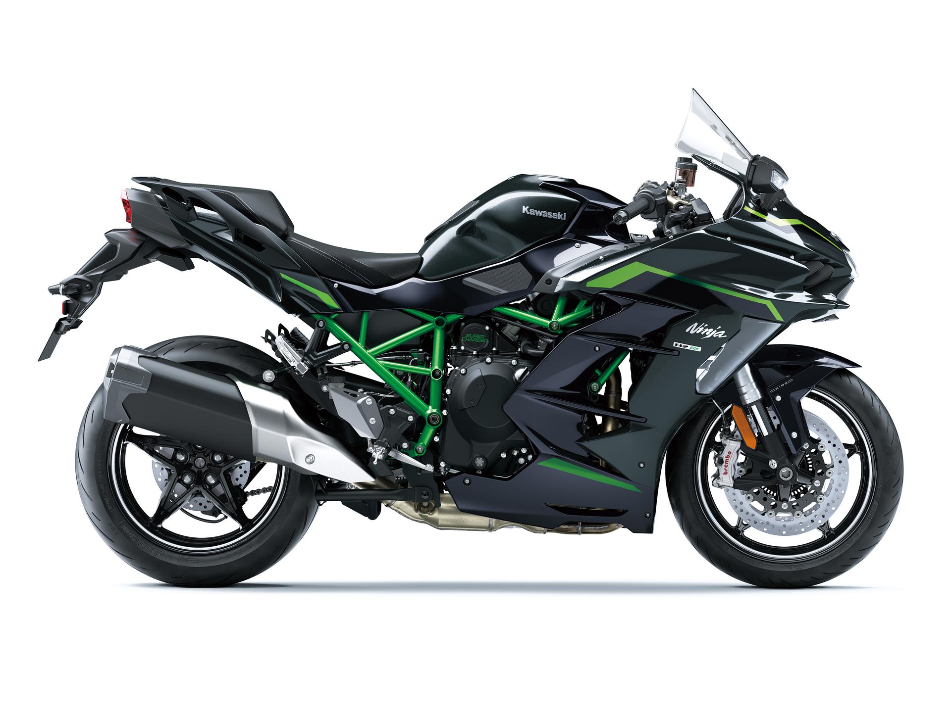 Ninja H2 SX SE 2026 — vista lateral derecha
