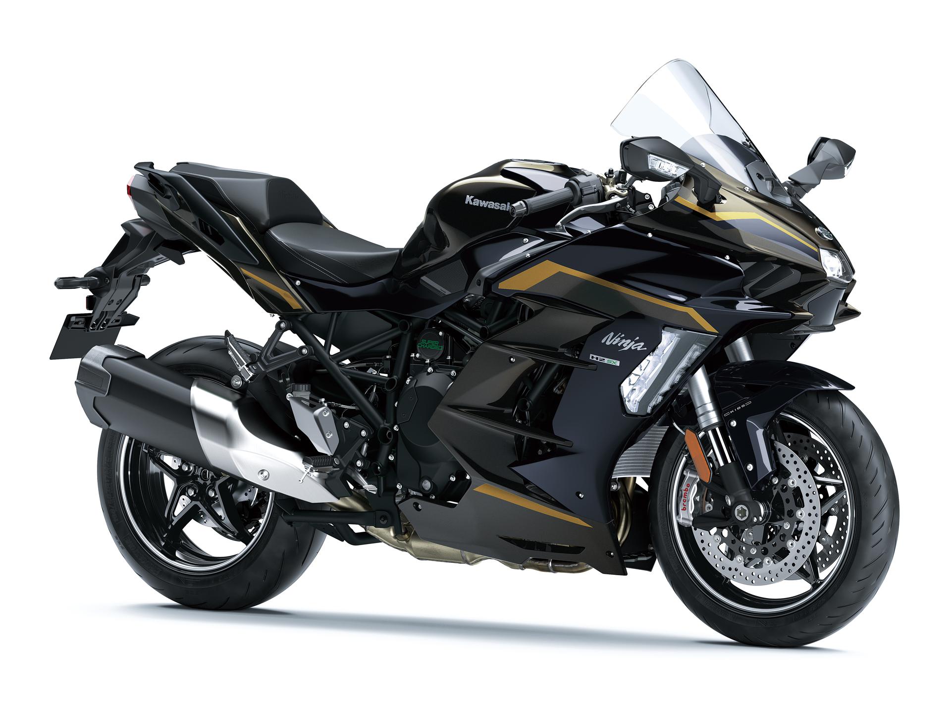 Ninja H2 SX SE 2026 en Golden Black
