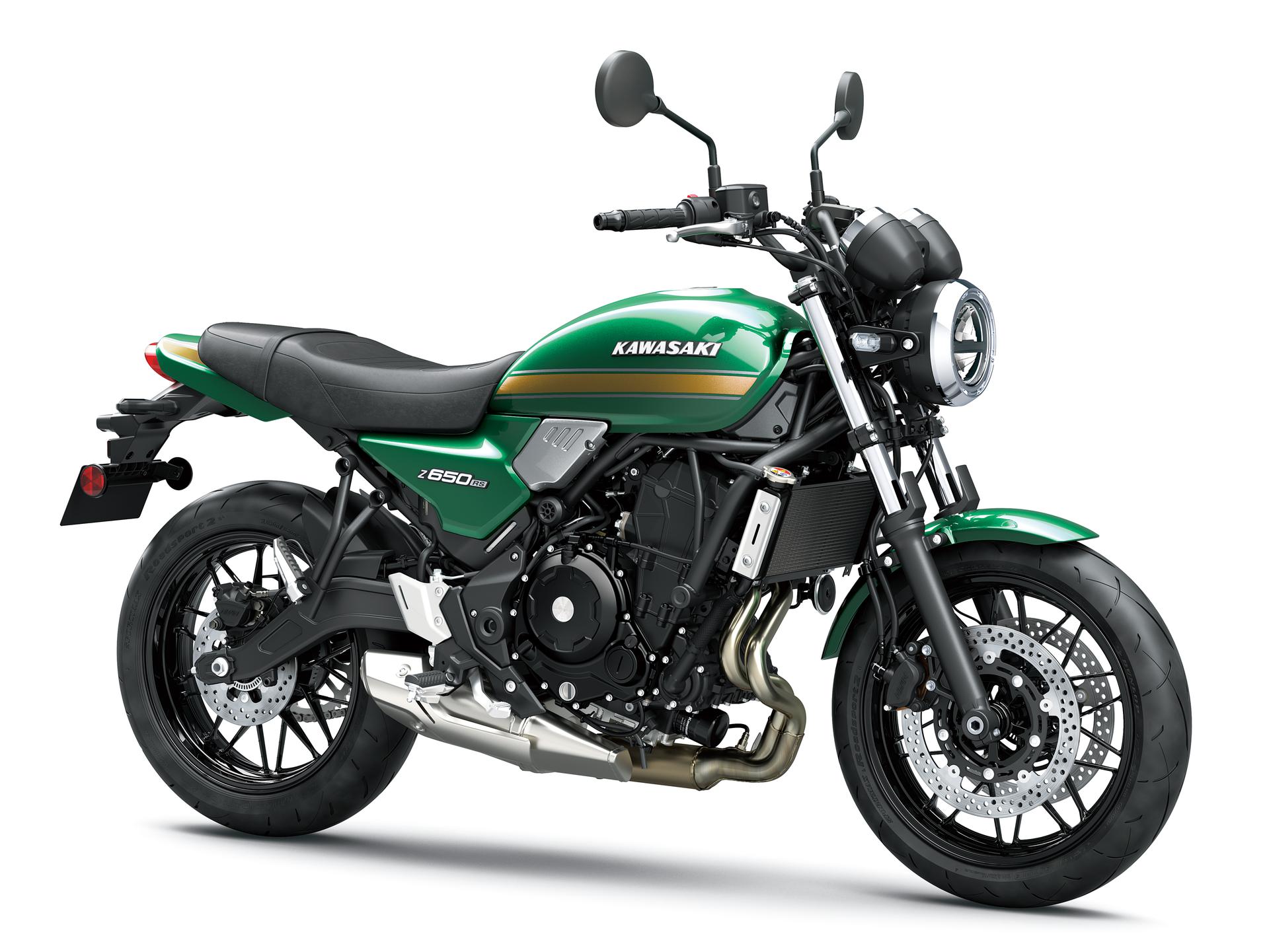 Z650RS 2026 en Candy Emerald Green