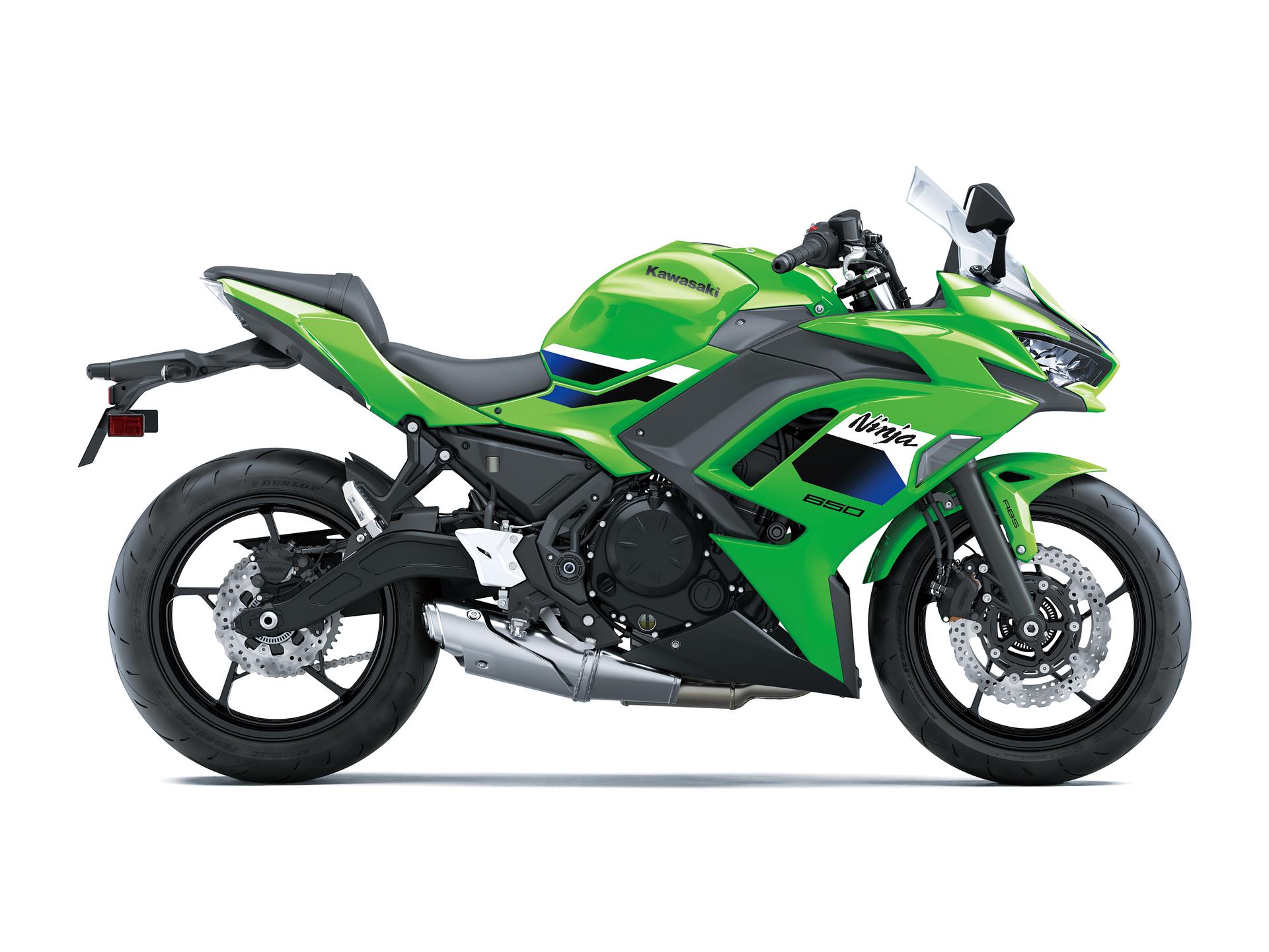Ninja 650 2026 — vista lateral derecha