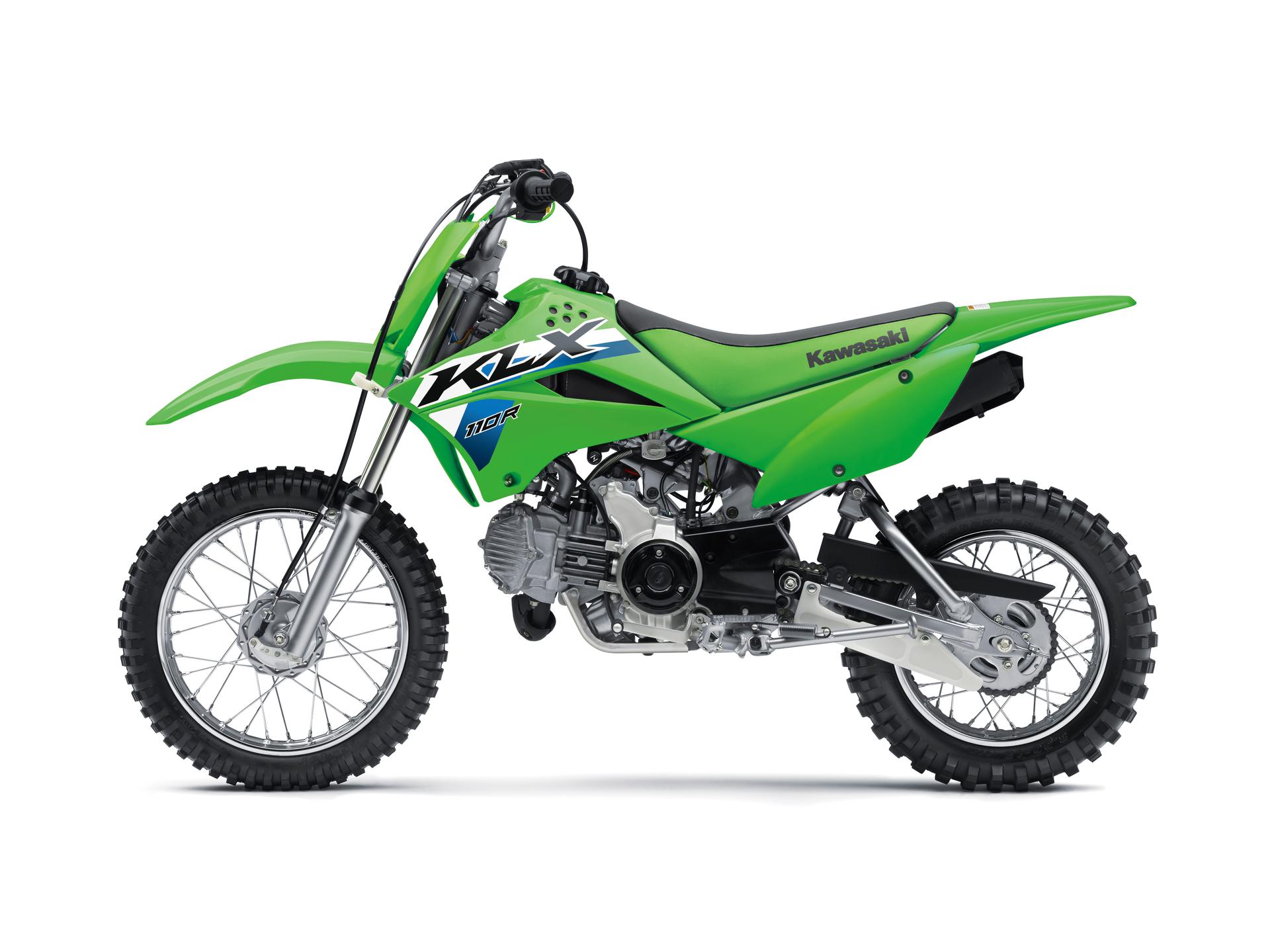 KLX110R 2026 — vista lateral izquierda