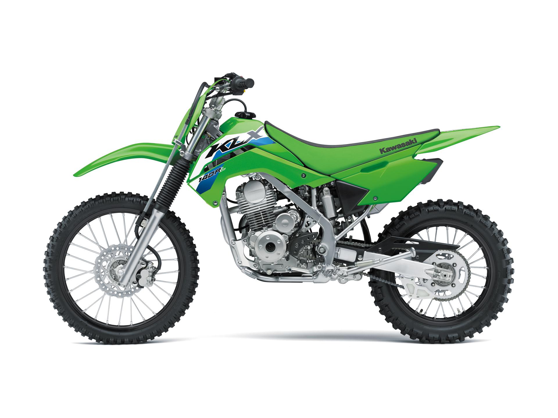 KLX140R L 2026 — vista lateral izquierda