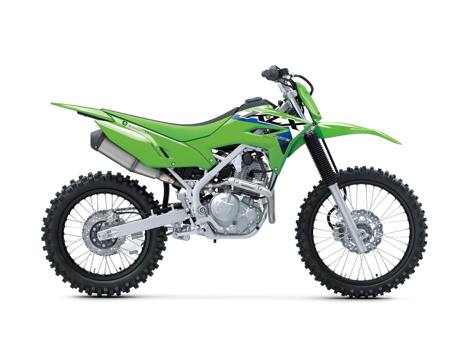 KLX230R S 2026 — vista lateral derecha