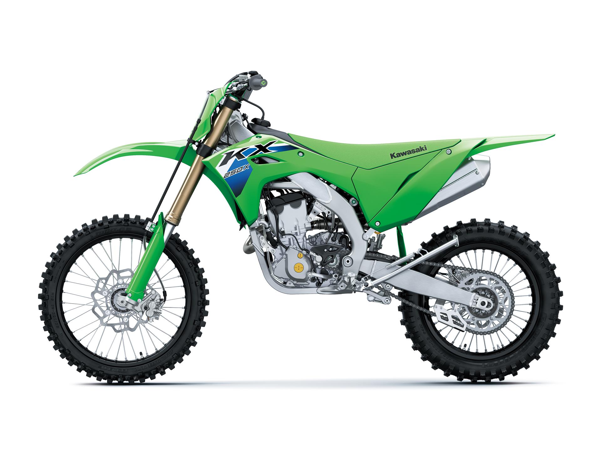KX250X 2026 — vista lateral izquierda