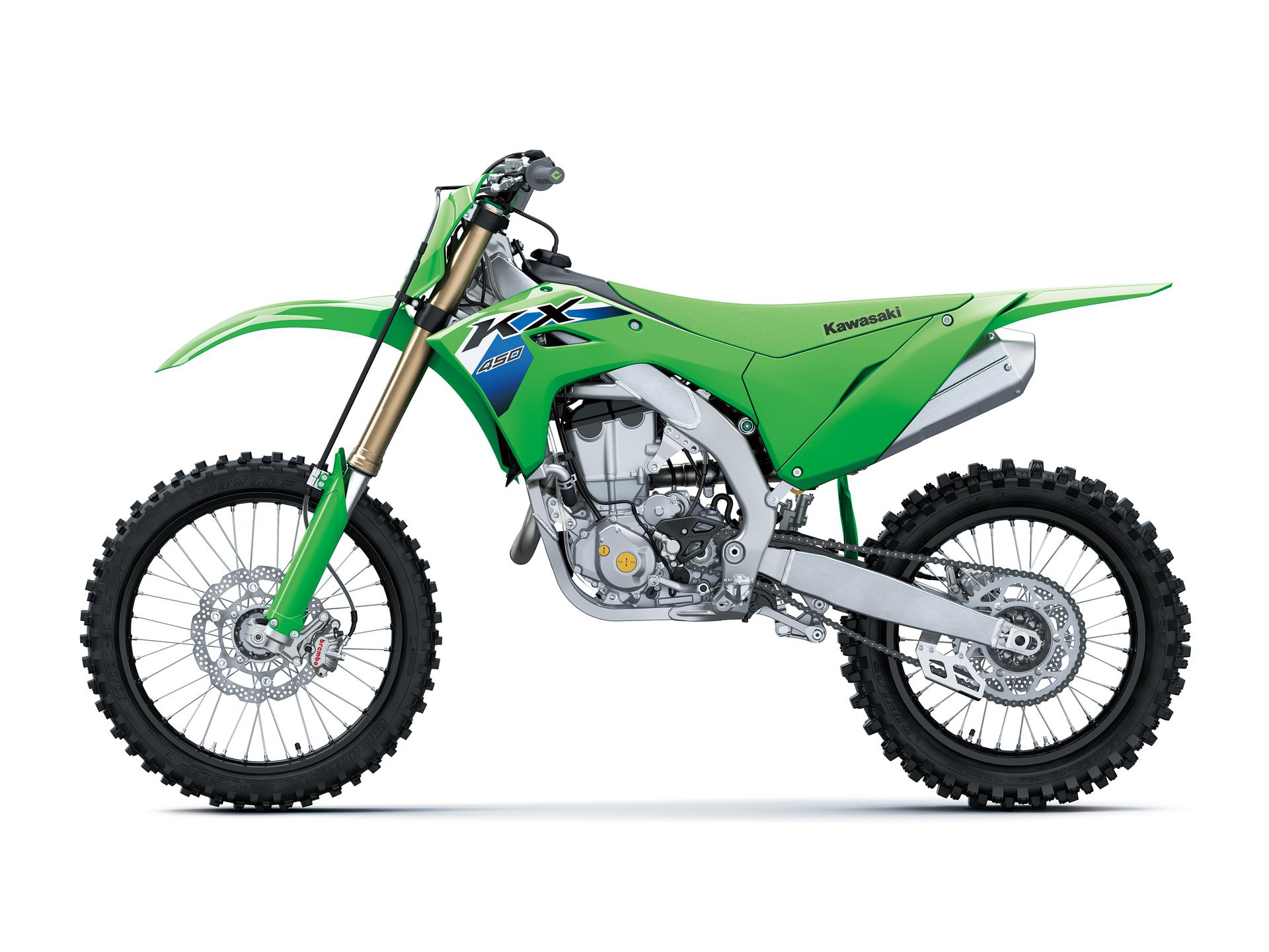 KX450 2026 — vista lateral izquierda