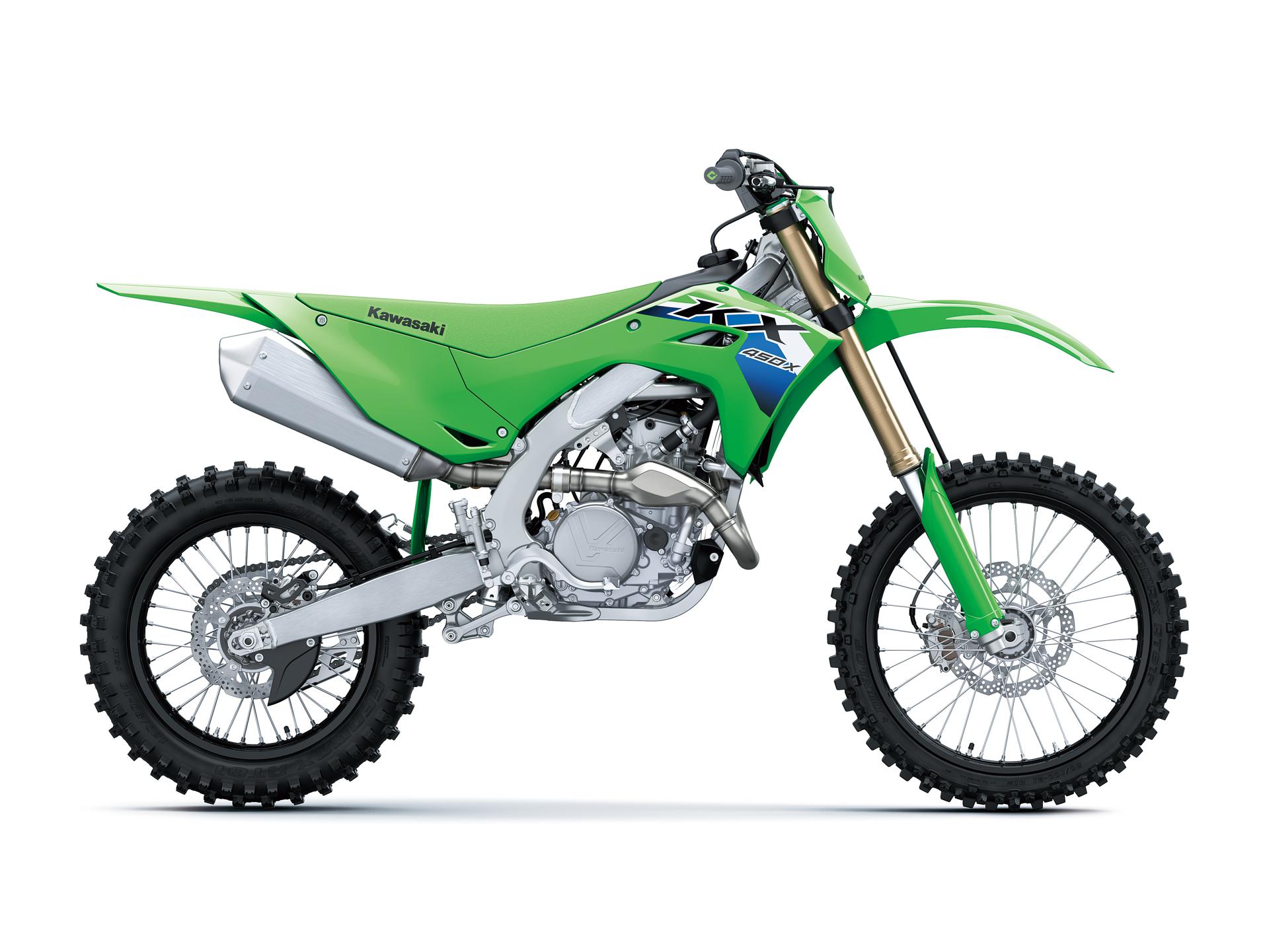 KX450X 2026 — vista lateral derecha