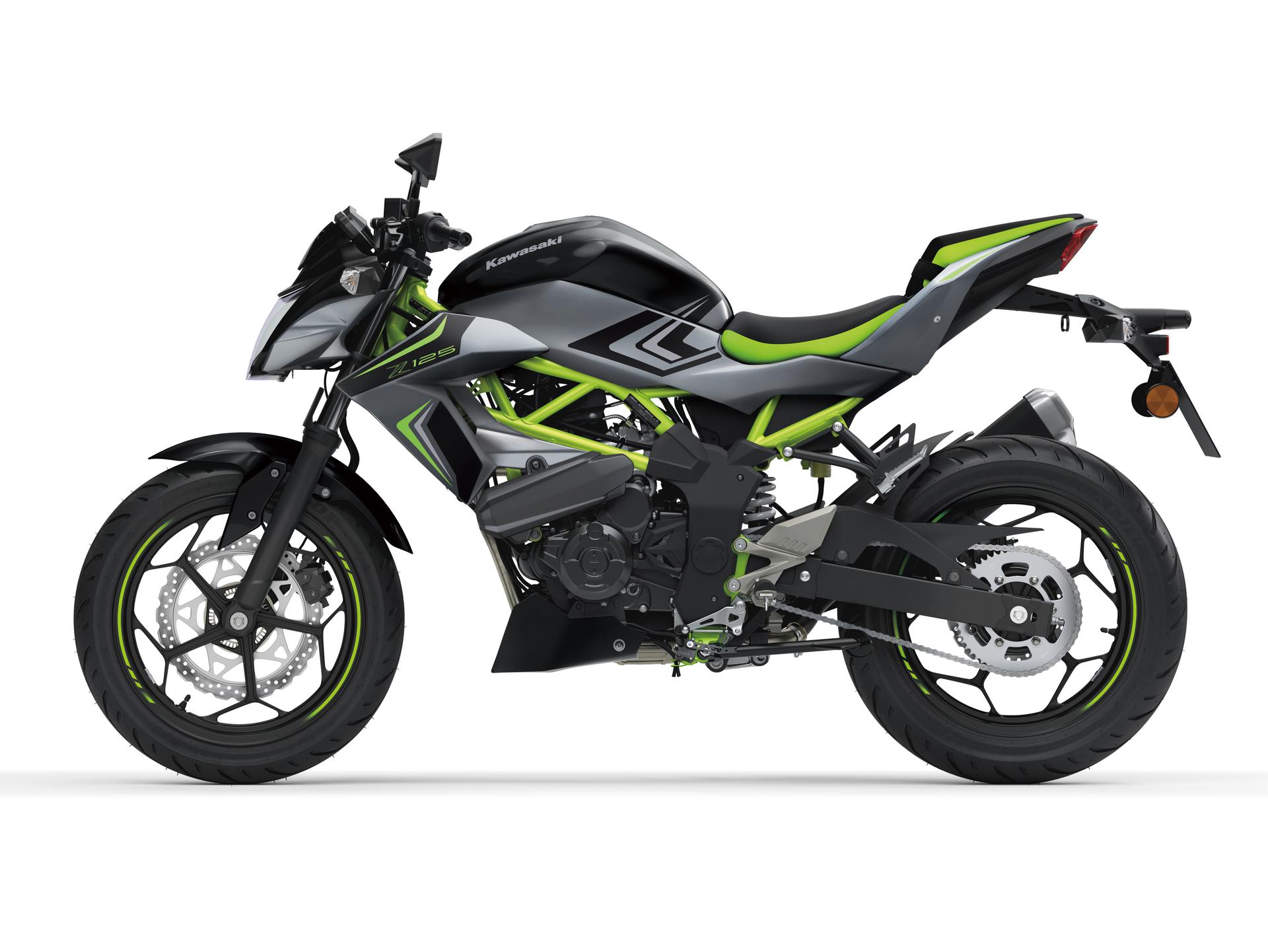 Z125 2026 — vista lateral izquierda