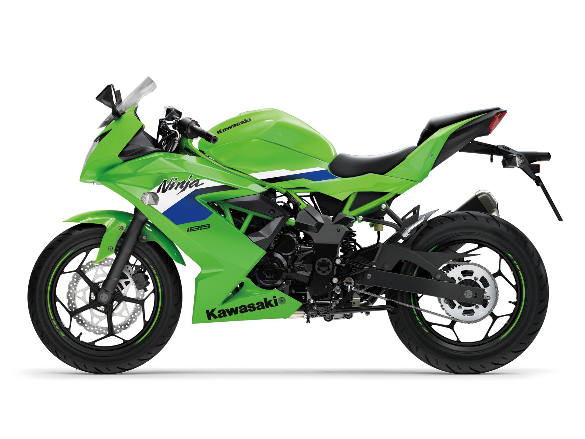 Ninja 125 2026 — vista lateral izquierda