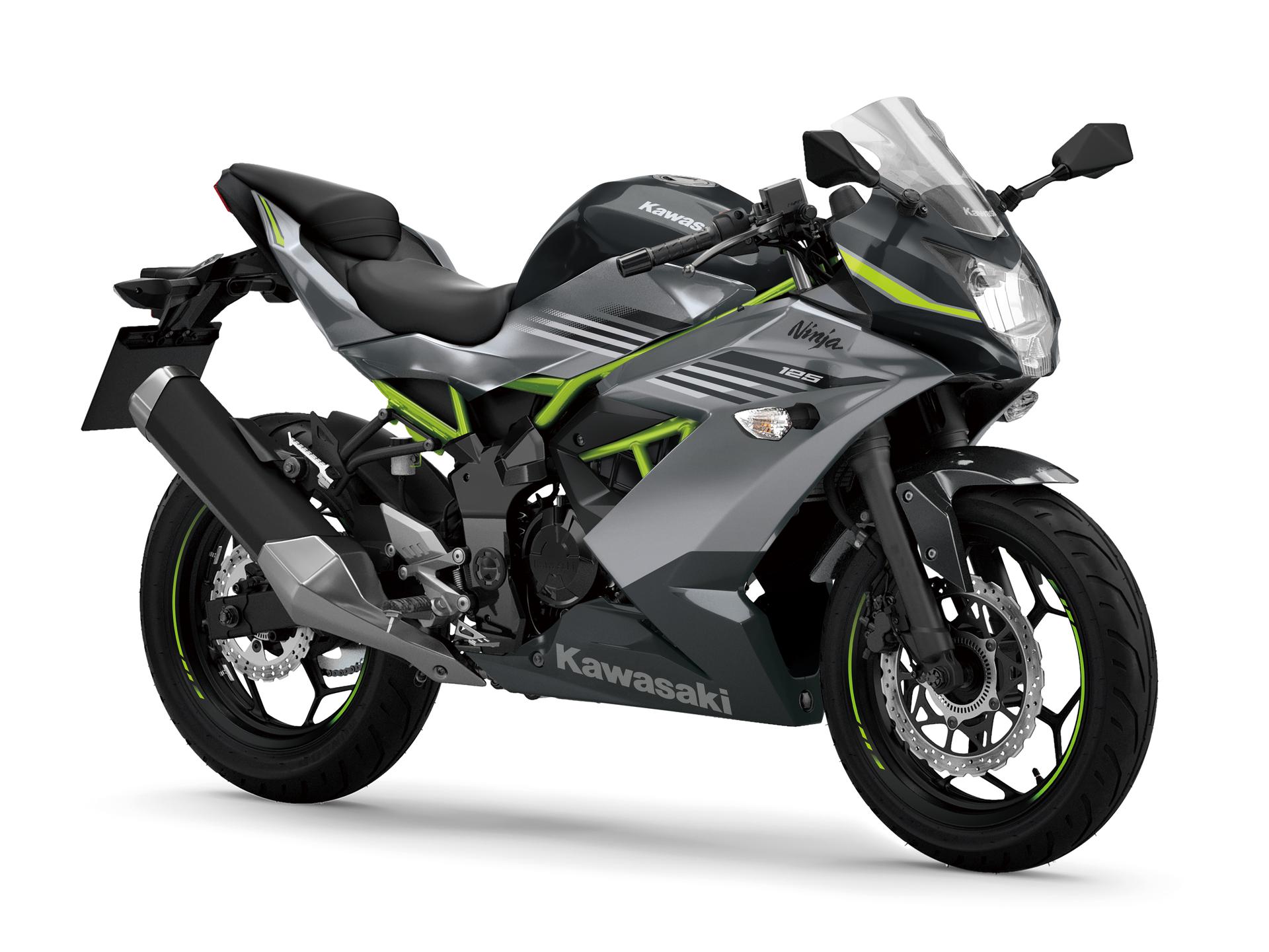 Ninja 125 2026 en Metallic Graphite Gray