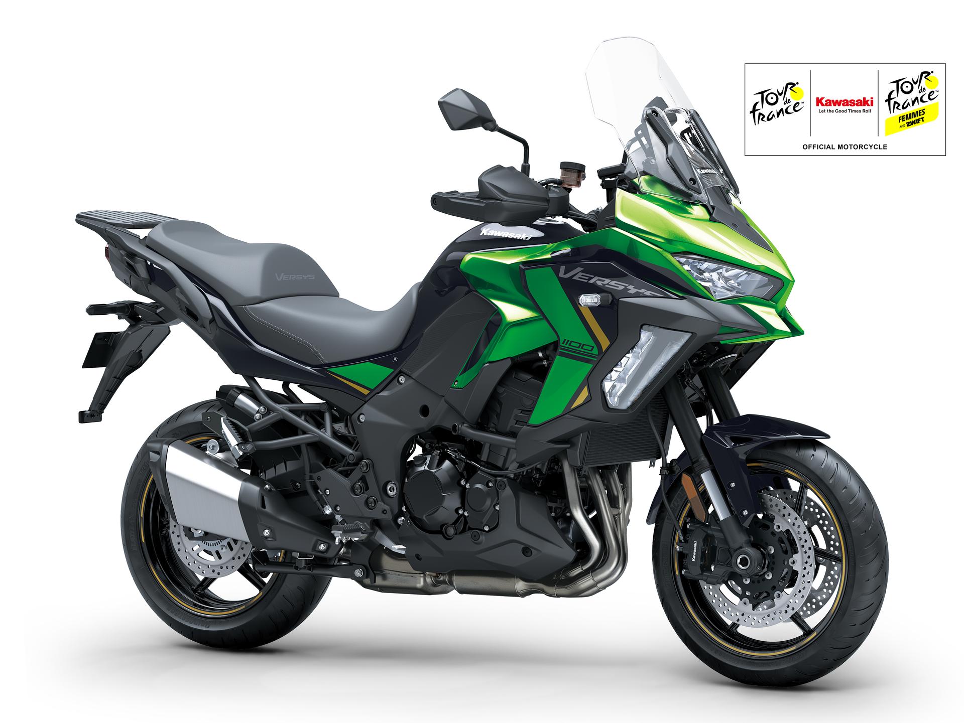 Versys 1100 S 2026 en Emerald Blazed Green