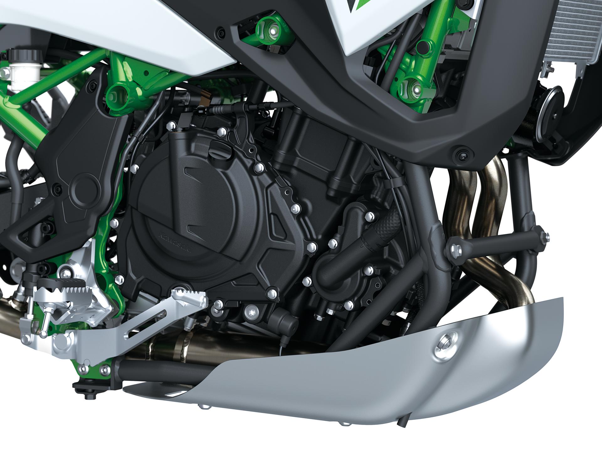 Kawasaki KLE500 SE 2026 — motor bicilíndrico 451 cc