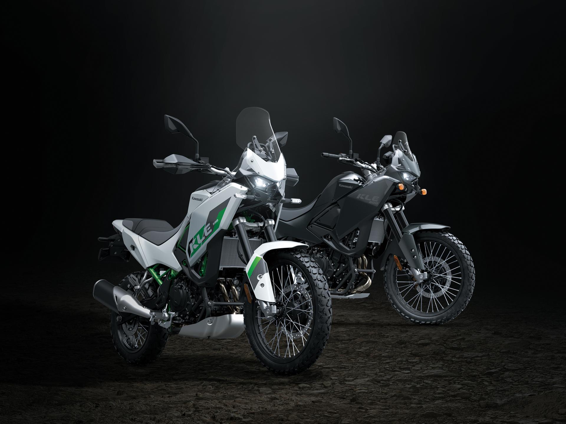 KLE500 SE 2026 — KLE500 y KLE500 SE juntas