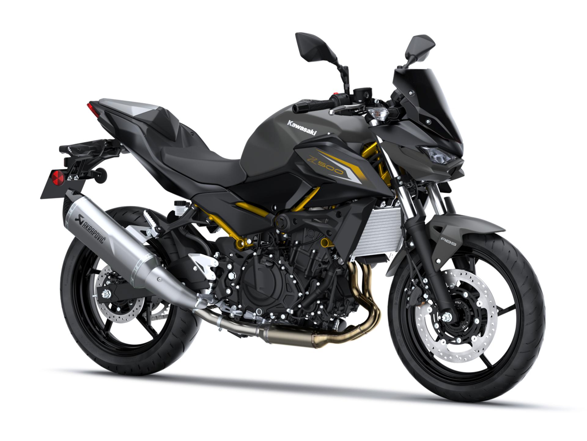 Z500 2026 — versión Performance Akrapovič