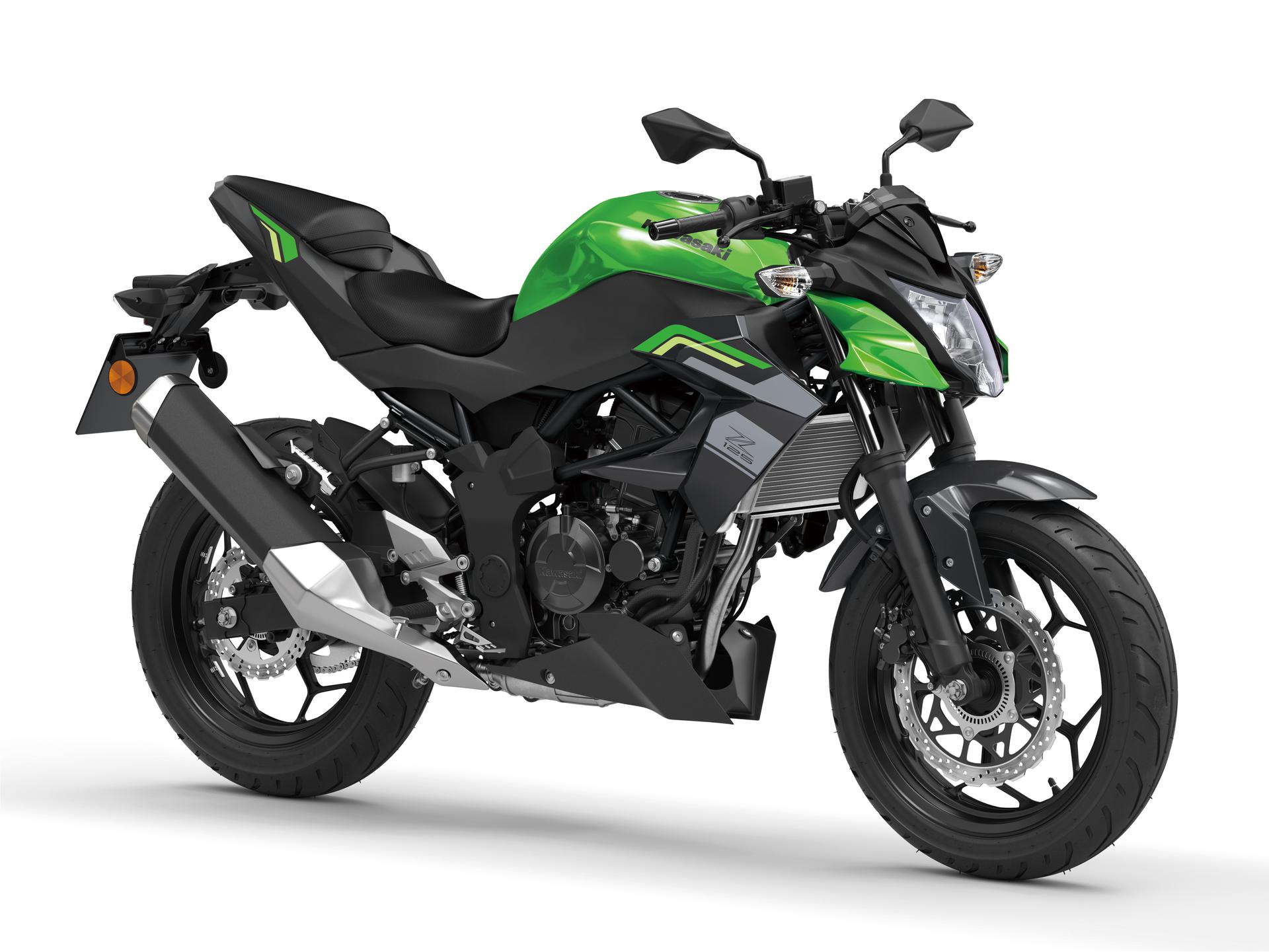 Z125 2026 en Candy Lime Green